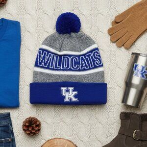Top of the World Kentucky Wildcats Cuffed Pom Beanie